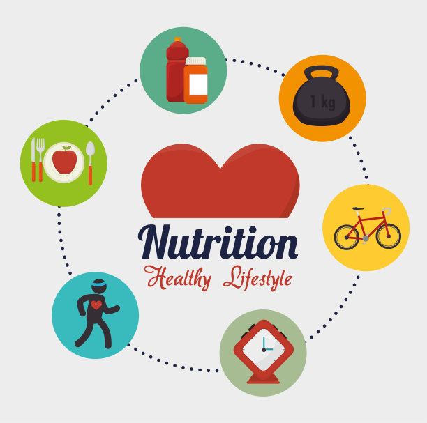 健康的生活方式图标图片下载