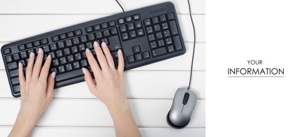 女用鼠标键盘从电脑模式图片下载