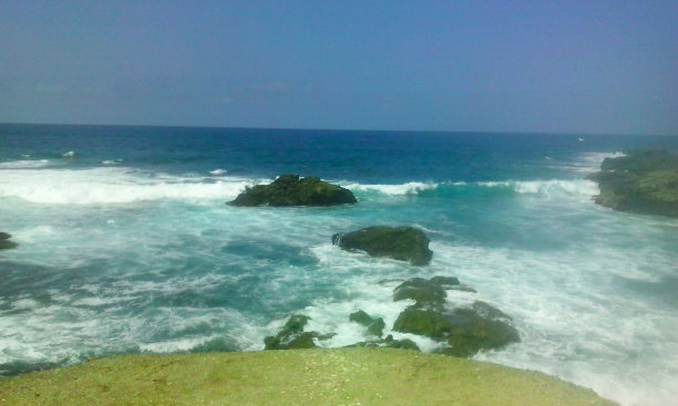 厄瓜多尔美丽的海滩图片下载