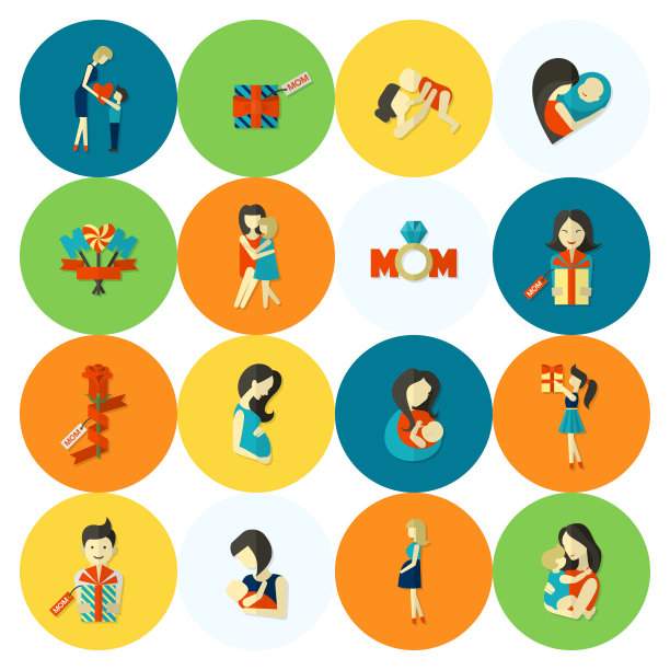 母亲节快乐图标图片下载