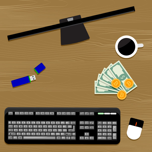 采矿与计算机俯视图图片下载