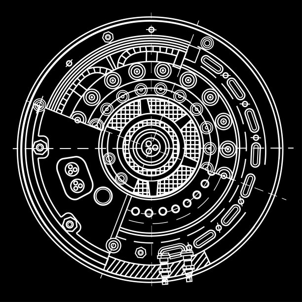 核反应堆冷聚变图。它阐明了绿色能源的理念，核能的发展，以及任何高科技的科学课题图片下载