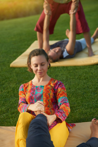 泰国的脚按摩。图片下载