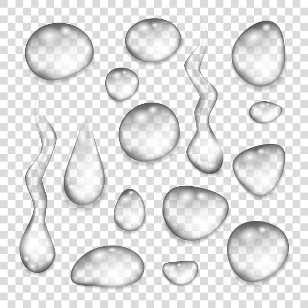 水滴矢量图素材ID：315489282