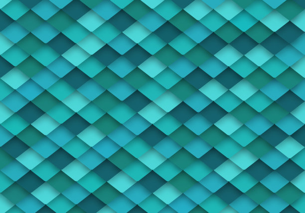 抽象背景与剪纸形状，几何图案，纸效果图片下载