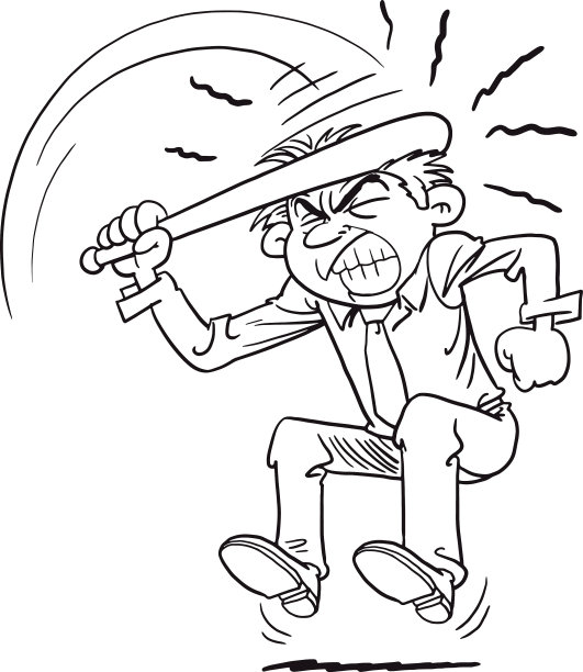 商人打自己图片下载