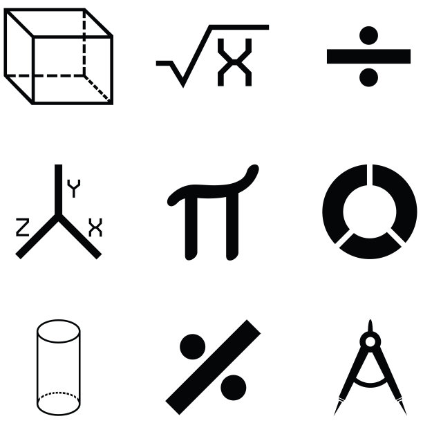 数学图标合集图片下载