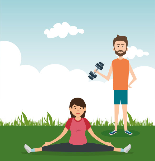 运动的人练习锻炼性格图片下载