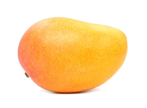 白色背景上的芒果图片下载