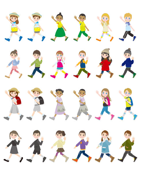 各种人物/儿童的插图图片下载