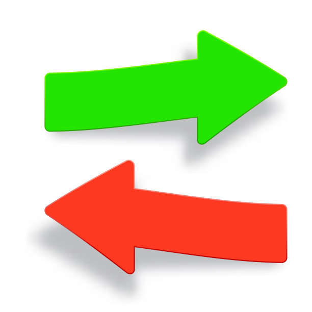 箭头按钮的设置。矢量插图。图片下载