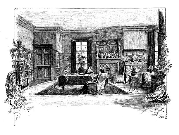 英格兰，苏格兰和爱尔兰的古董插图:餐厅图片下载