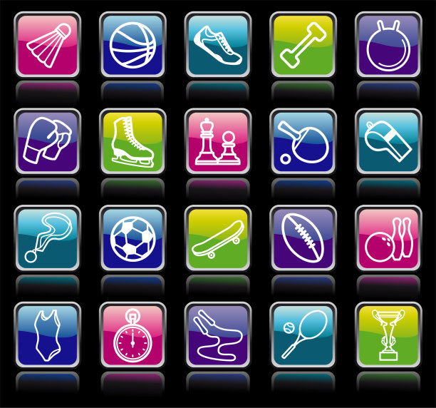 体育按钮图片下载