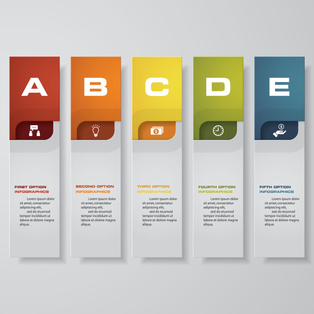 设计干净的数字横幅模板/图形或网站布局。向量。图片下载