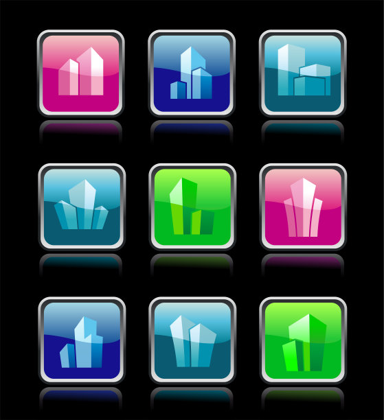 房子图标集合图片下载