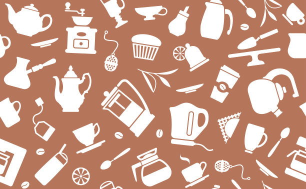 茶和咖啡的背景图片下载