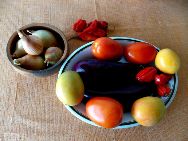 洋葱，西红柿和其他蔬菜图片下载