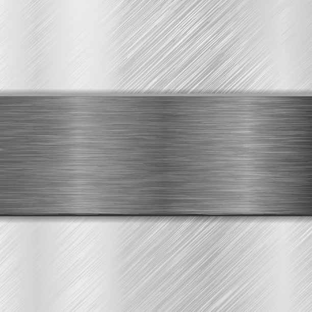 金属背景与铁拉丝板图片下载