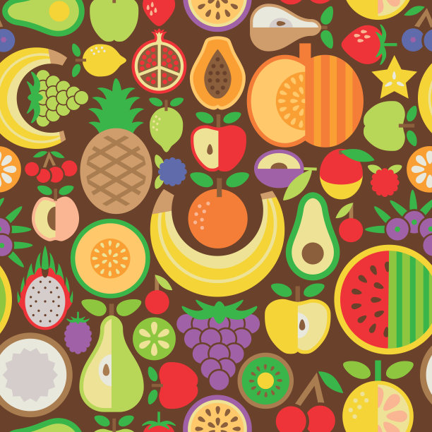水果无缝模式图片下载