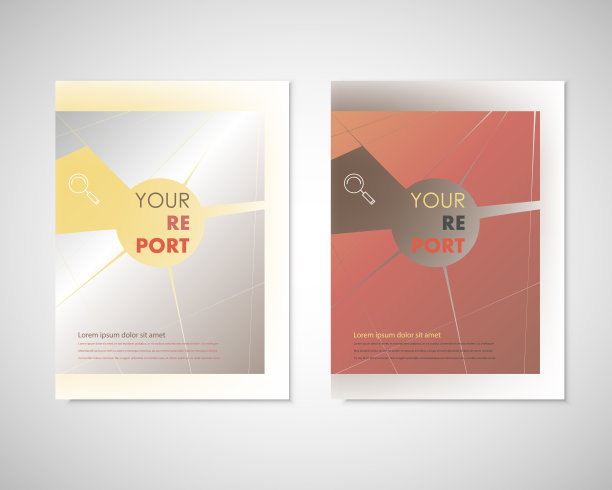 现代抽象几何背景。白色封面设计商业宣传册模板，小册子，报告模板，广告模板图片下载