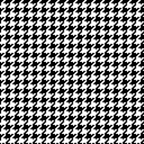 像素犬齿图案#1图片下载