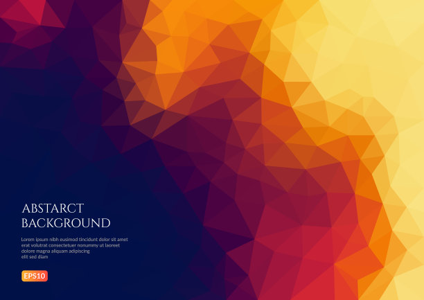 三角形的几何纹理。三维表面。图片下载