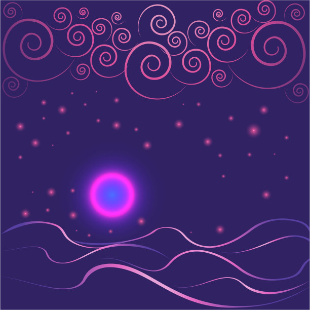 紫外抽象沙漠景观图片下载