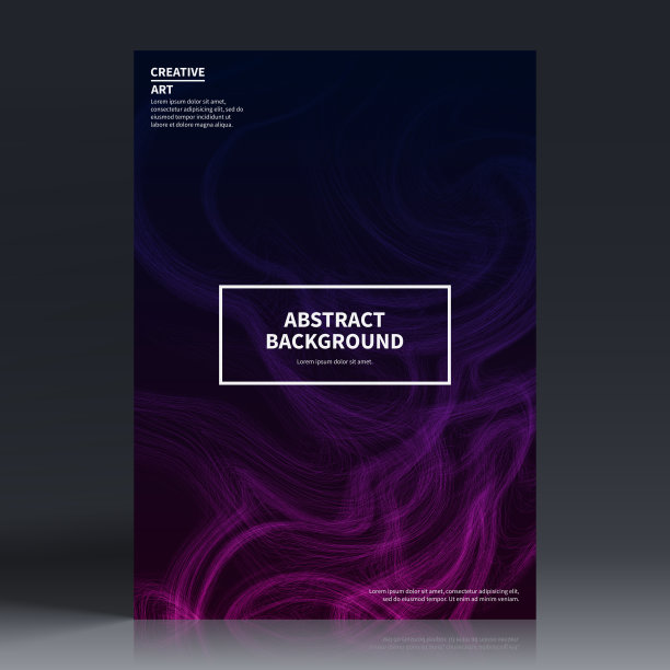 宣传册模板布局，封面设计，商业年度报告，传单，杂志图片下载