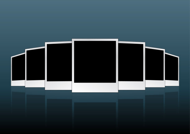 空的相框旋转木马图片下载