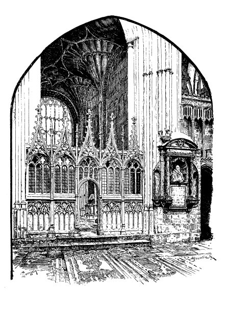 英格兰，苏格兰和爱尔兰的古董插图:坎特伯雷图片下载