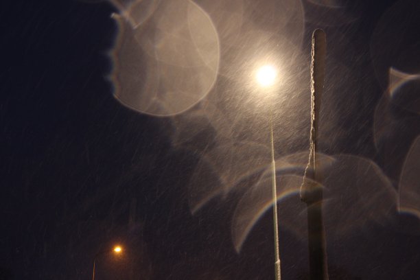 雪散景图片下载