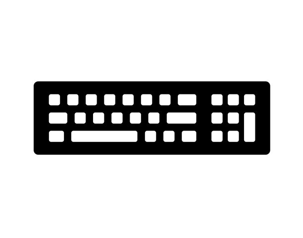 电脑键盘图标图片下载