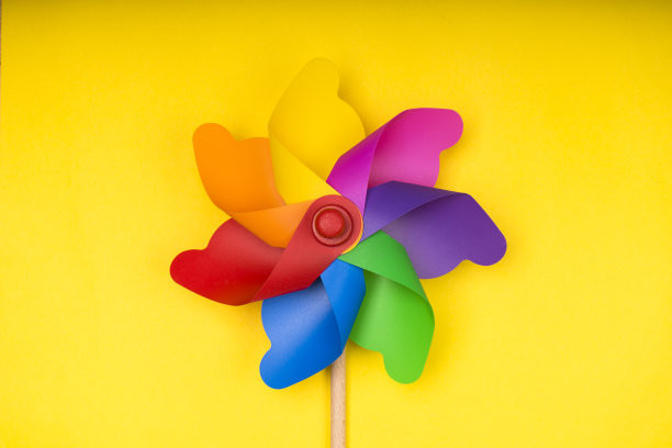 黄色的是风车图片下载