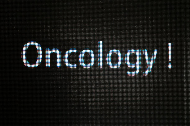 肿瘤学字母在LED大屏幕图片下载