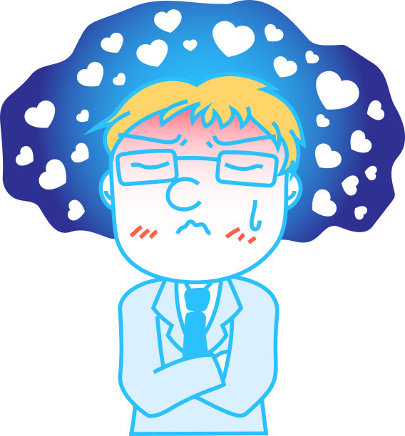 性挫折的男性员工图片下载