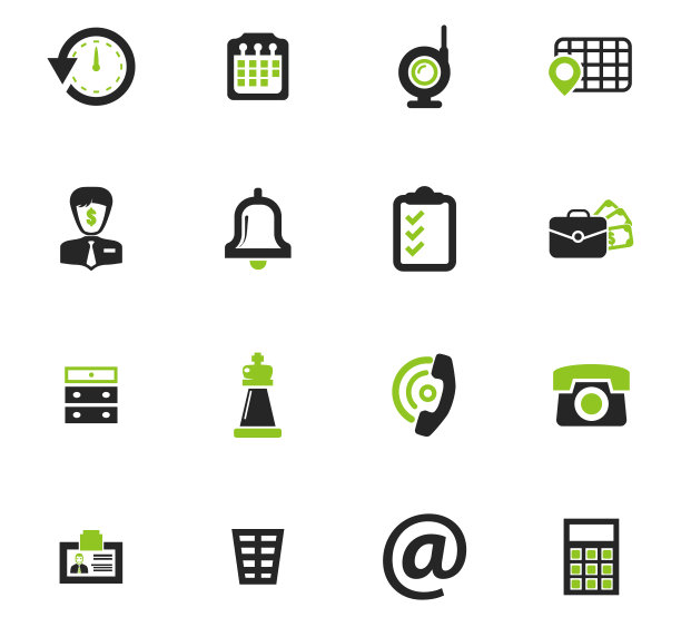 办公室图标设置图片下载