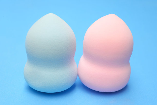 化妆海绵。图片下载