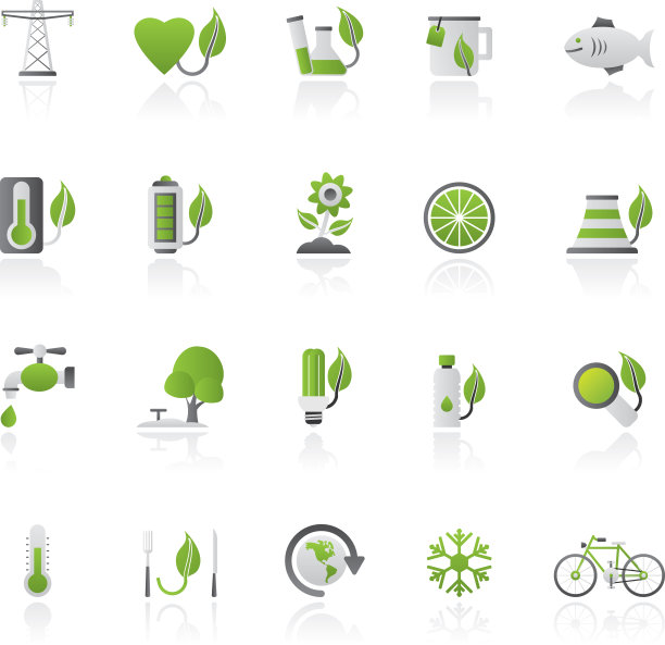 4 .生态、环境和自然图标图片下载