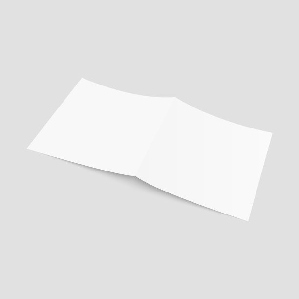 宣传册、传单、杂志或名片的空白。向量。图片下载