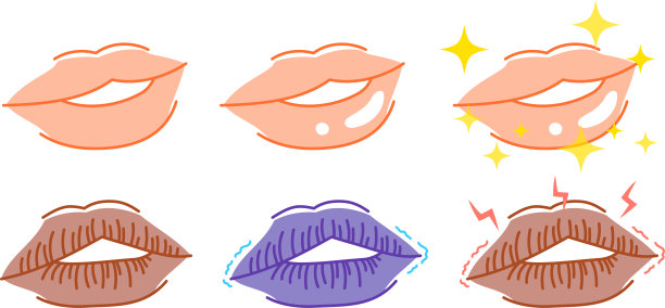 美丽的嘴唇插图3图片下载