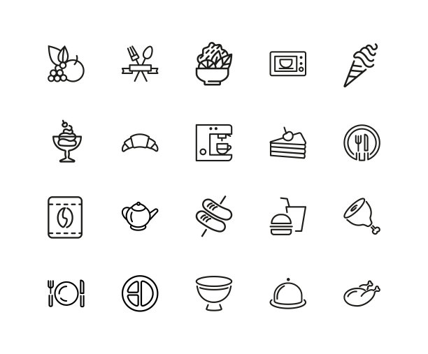 一套餐线图标图片下载