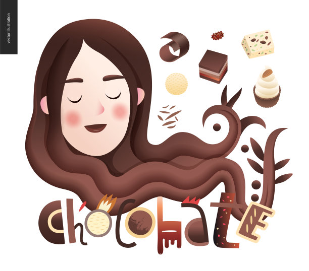 爱春天巧克力图片下载