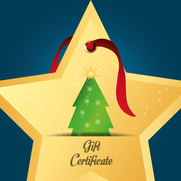 圣诞券设计图片下载