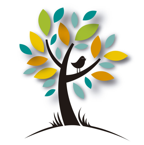 树和鸟图片下载