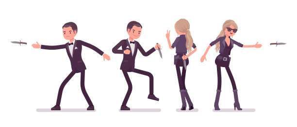 情报部门的特工图片下载