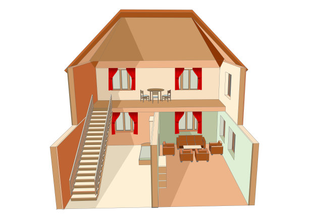 洋娃娃的房子孤立图片下载