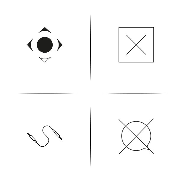 音乐线性图标集矢量图图片下载
