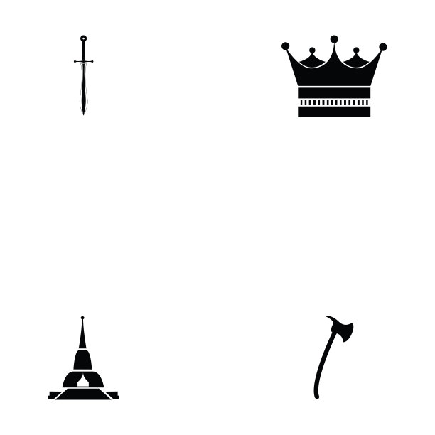 考古图标集图片下载