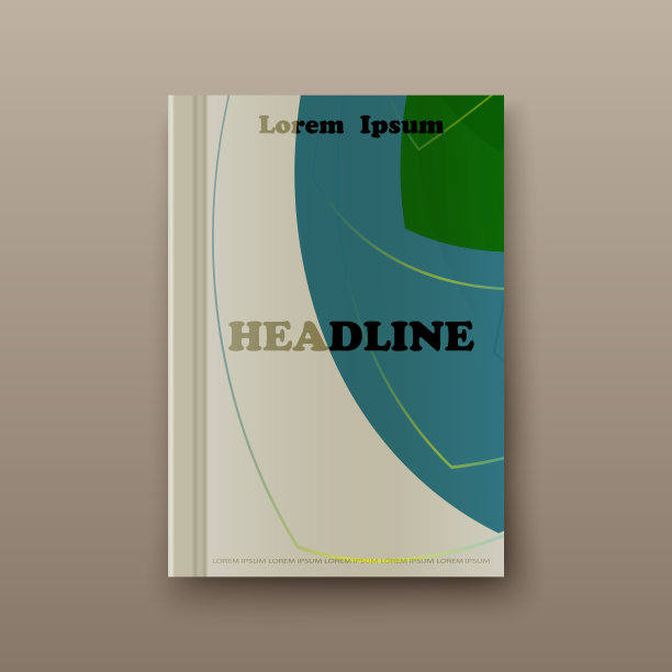 抽象的书的封面。展示图像的纸张厚，不寻常的背景图片下载