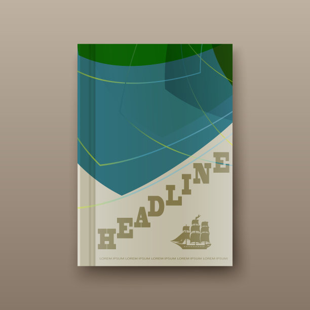 抽象的书的封面。展示图像的纸张厚，不寻常的背景图片下载